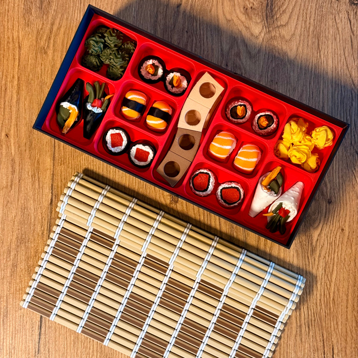 Szachy Sushi - Zestaw Szachowy w Pudełku Bento