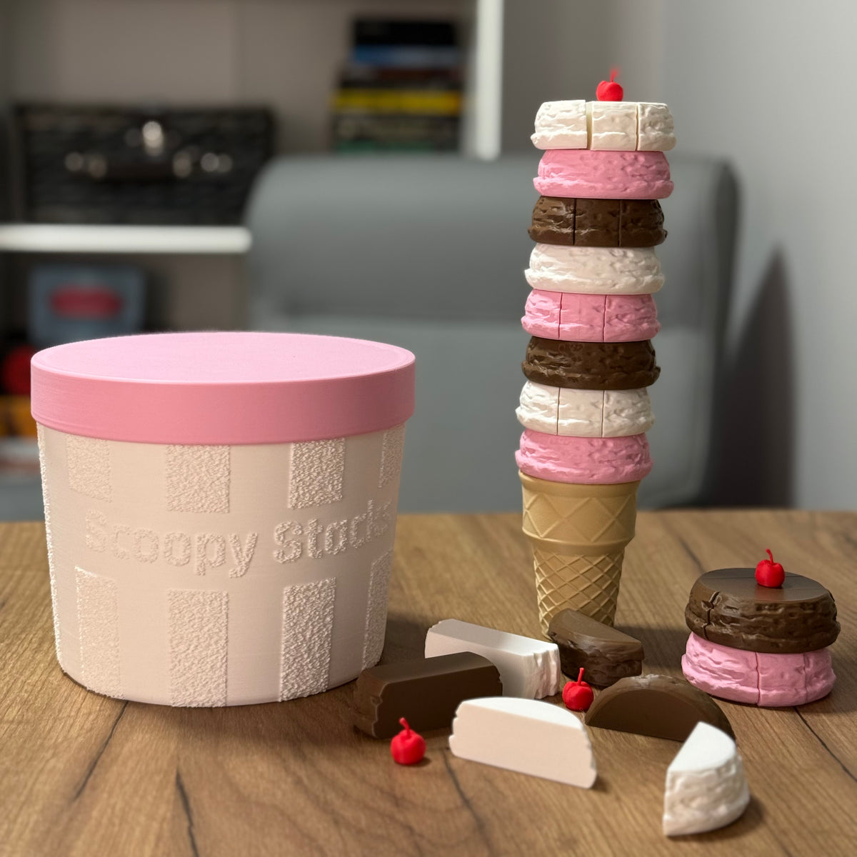 Gra zręcznościowa Ice Cream Tower - wieża z lodów